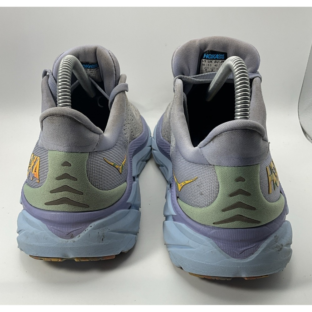 Hoka Clifton 8 Women's Running Shoes Size 8B Baby Lavender/Smoke Green - Picture 7 of 16